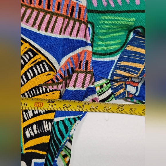 LA BLANCA Neon V-Neck Long Sleeve Cover-Up Tunic - Picture 5 of 6